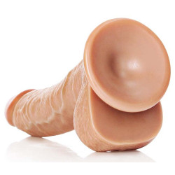 Real Rock Ultra Skin Gode réaliste Curved RealRock 17 x 4.3cm Latino